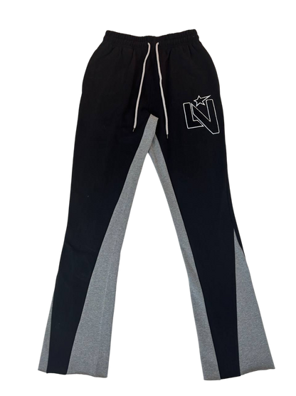 Levont flared jogger (black)